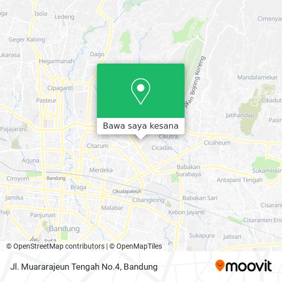 Peta Jl. Muararajeun Tengah No.4