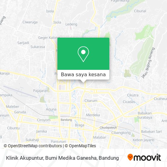 Peta Klinik Akupuntur, Bumi Medika Ganesha