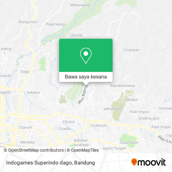 Peta Indogames Superindo dago