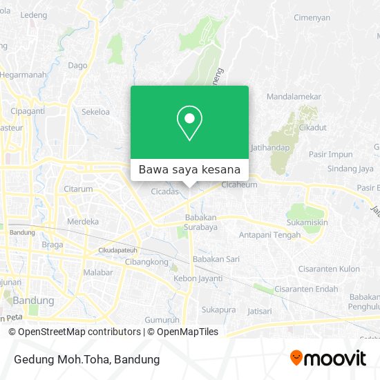 Peta Gedung Moh.Toha