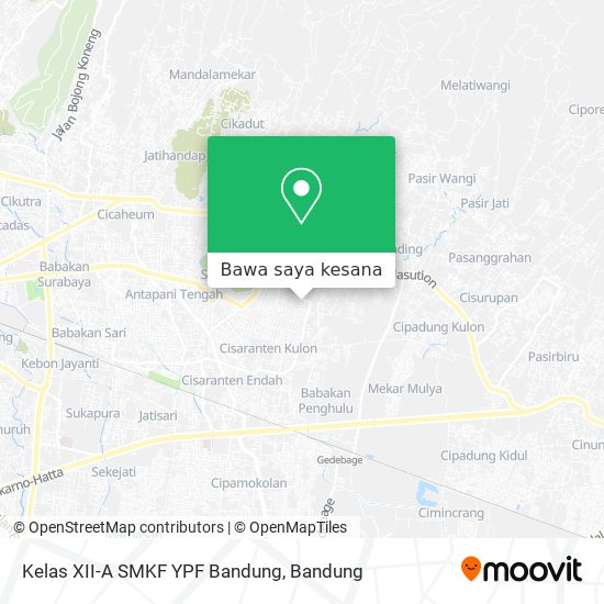Peta Kelas XII-A SMKF YPF Bandung