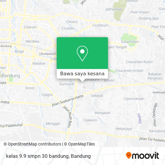 Peta kelas 9.9 smpn 30 bandung