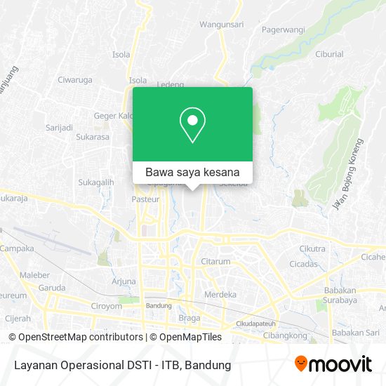 Peta Layanan Operasional DSTI - ITB