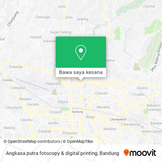 Peta Angkasa putra fotocopy & digital printing