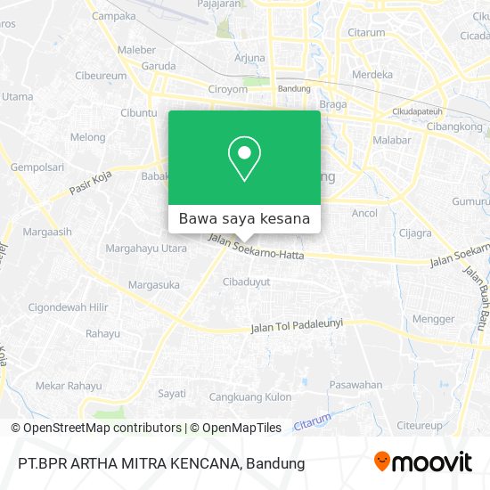 Peta PT.BPR ARTHA MITRA KENCANA