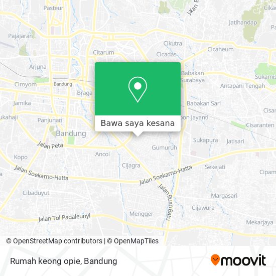 Peta Rumah keong opie