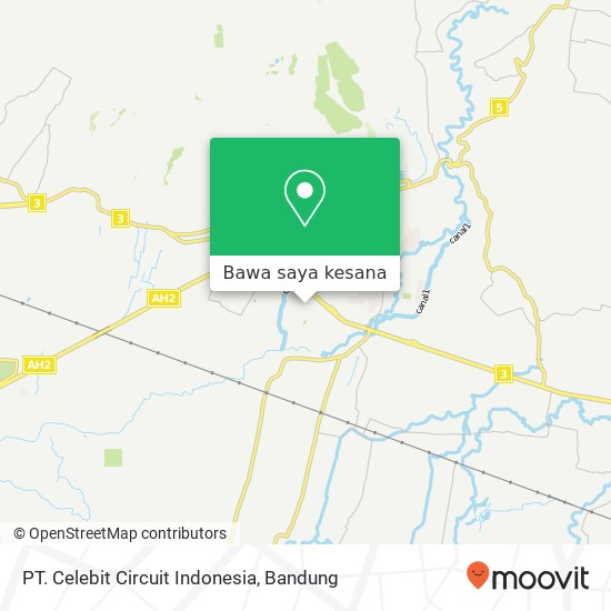 Peta PT. Celebit Circuit Indonesia
