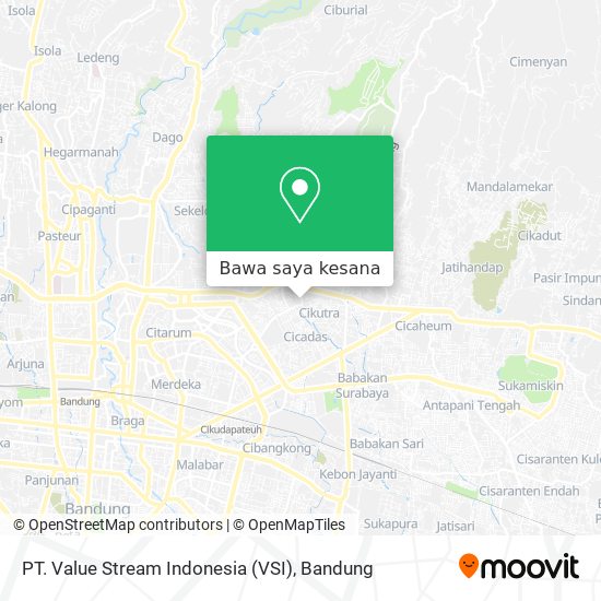 Peta PT. Value Stream Indonesia (VSI)