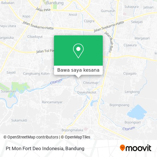 Peta Pt Mon Fort Deo Indonesia