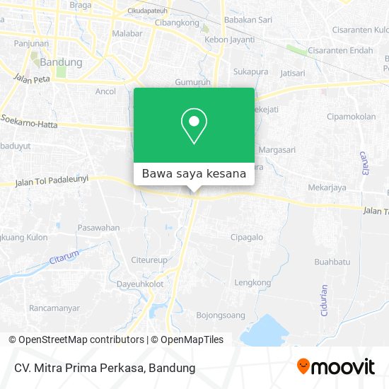 Peta CV. Mitra Prima Perkasa