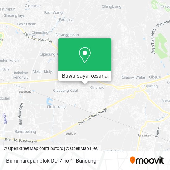 Peta Bumi harapan blok DD 7 no 1