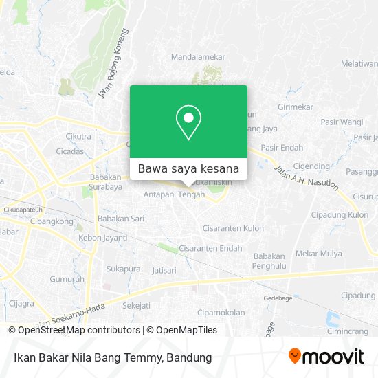 Peta Ikan Bakar Nila Bang Temmy