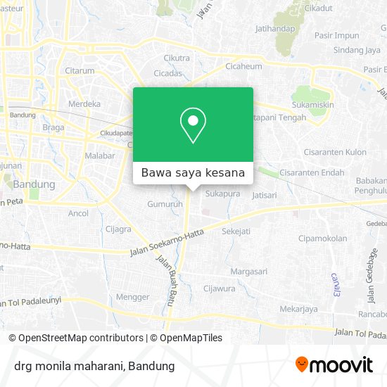 Peta drg monila maharani