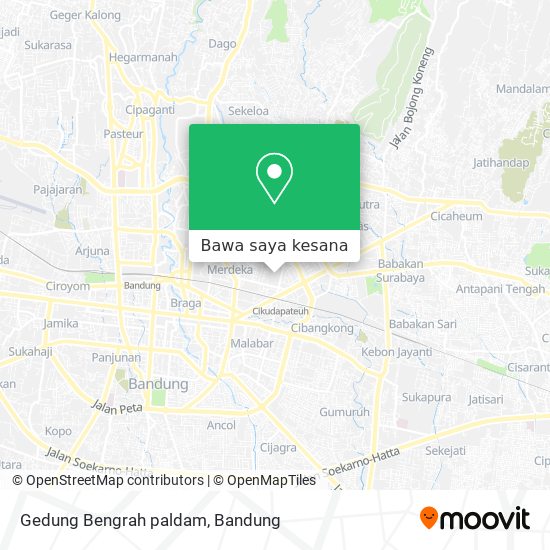 Peta Gedung Bengrah paldam