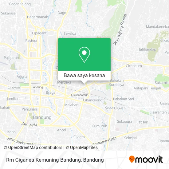 Peta Rm Ciganea Kemuning  Bandung