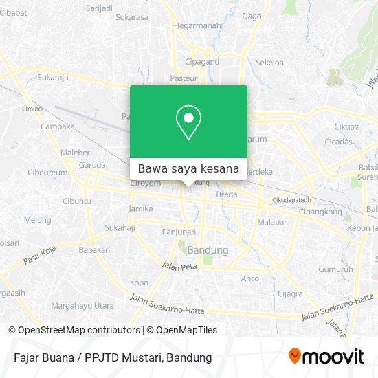 Peta Fajar Buana / PPJTD Mustari