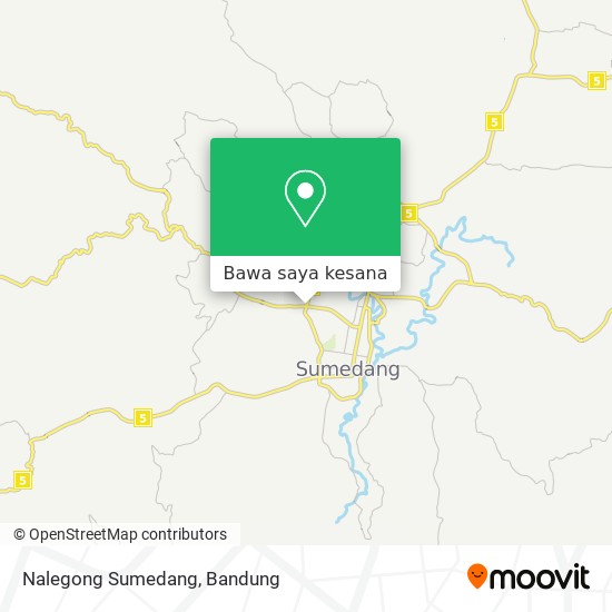 Peta Nalegong Sumedang
