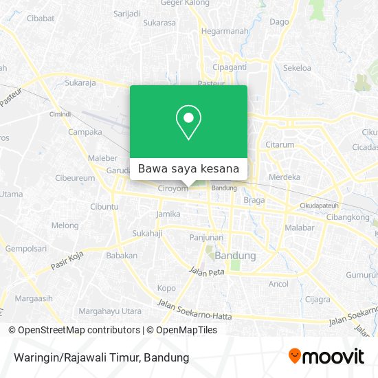 Peta Waringin/Rajawali Timur