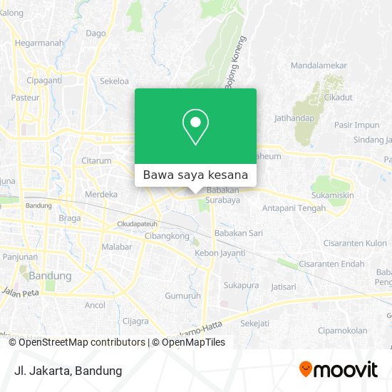 Peta Jl. Jakarta