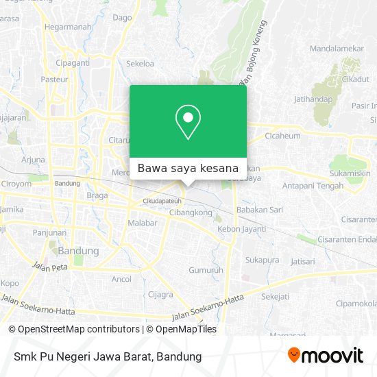 Peta Smk Pu Negeri Jawa Barat