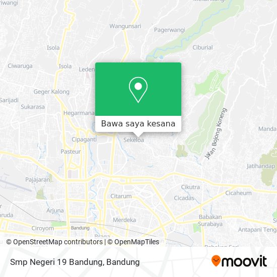 Peta Smp Negeri 19 Bandung