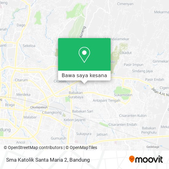 Peta Sma Katolik Santa Maria 2