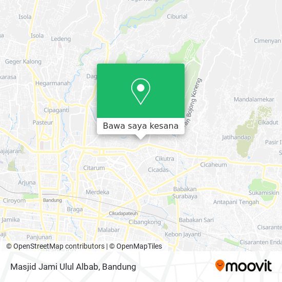 Peta Masjid Jami Ulul Albab