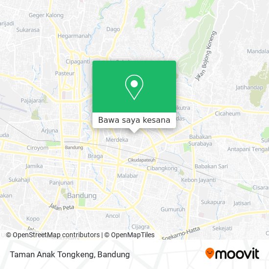 Peta Taman Anak Tongkeng