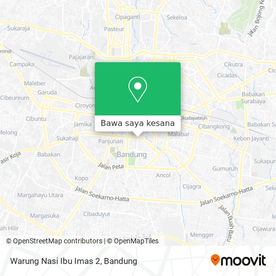 Peta Warung Nasi Ibu Imas 2