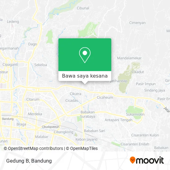 Peta Gedung B