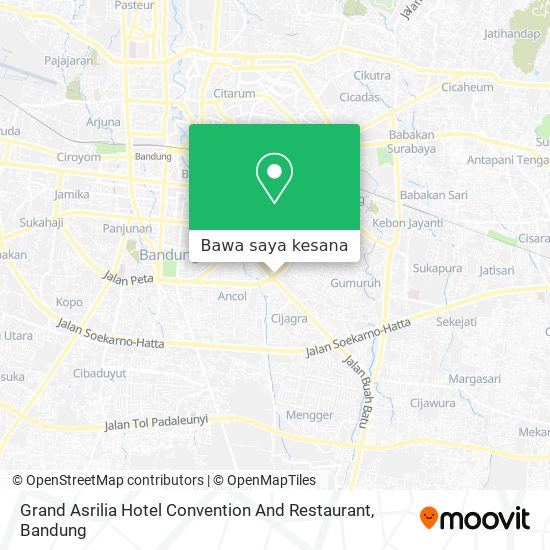 Peta Grand Asrilia Hotel Convention And Restaurant