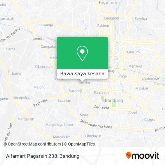 Peta Alfamart Pagarsih 238