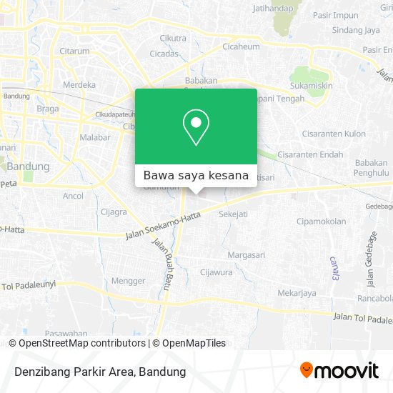 Peta Denzibang Parkir Area