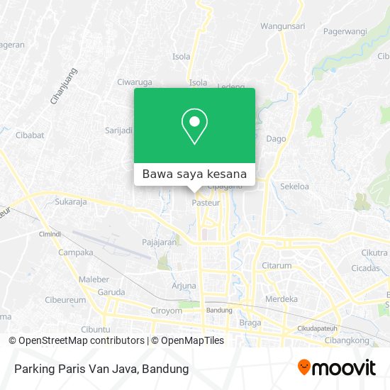 Peta Parking Paris Van Java