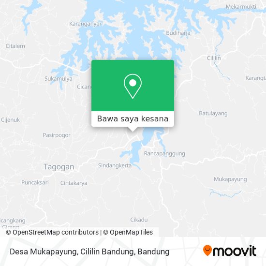 Peta Desa Mukapayung, Cililin Bandung