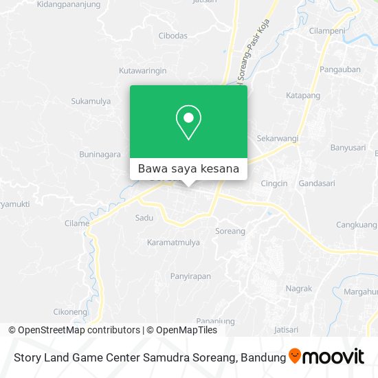 Peta Story Land Game Center Samudra Soreang