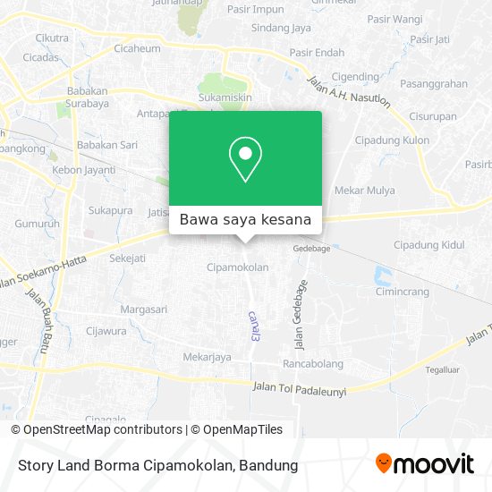 Peta Story Land Borma Cipamokolan