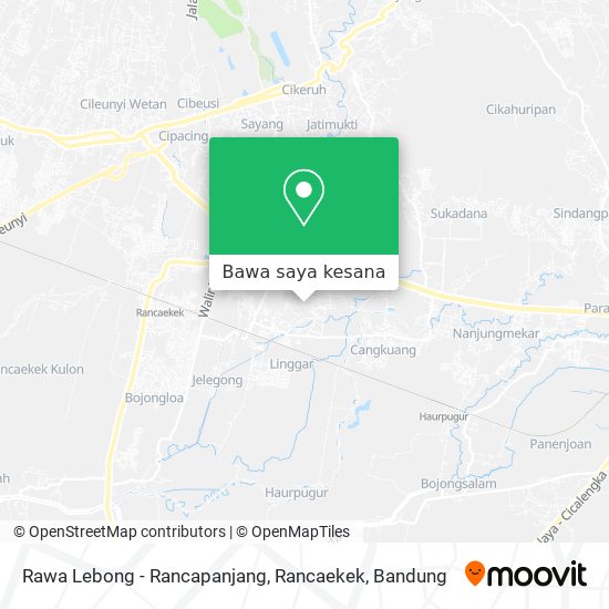 Peta Rawa Lebong - Rancapanjang, Rancaekek