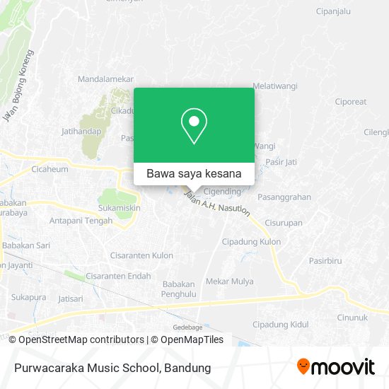 Peta Purwacaraka Music School
