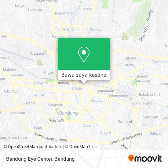 Peta Bandung Eye Center