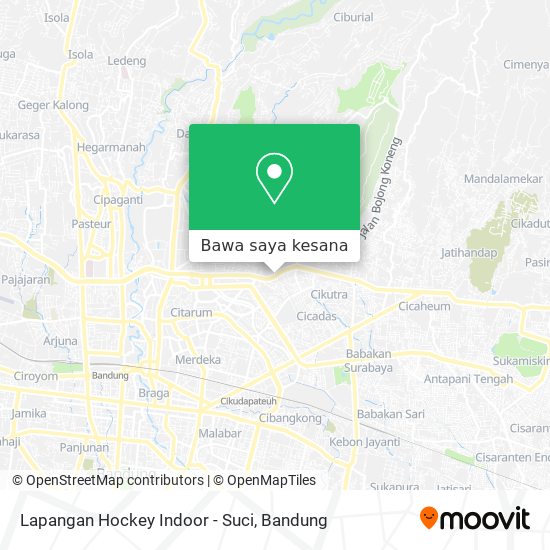 Peta Lapangan Hockey Indoor - Suci