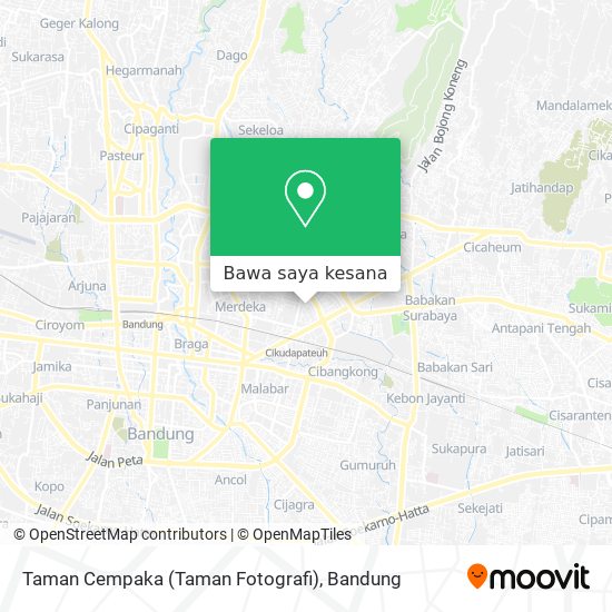 Peta Taman Cempaka (Taman Fotografi)