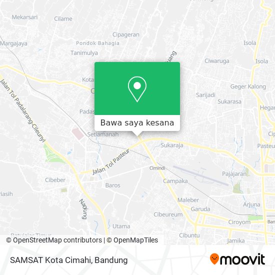 Peta SAMSAT Kota Cimahi