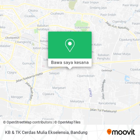 Peta KB & TK Cerdas Mulia Ekselensia