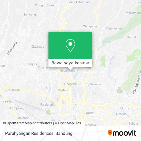 Peta Parahyangan Residences