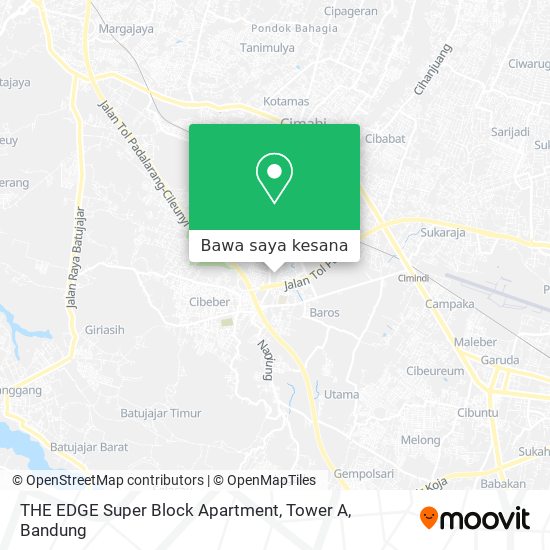 Peta THE EDGE Super Block Apartment, Tower A