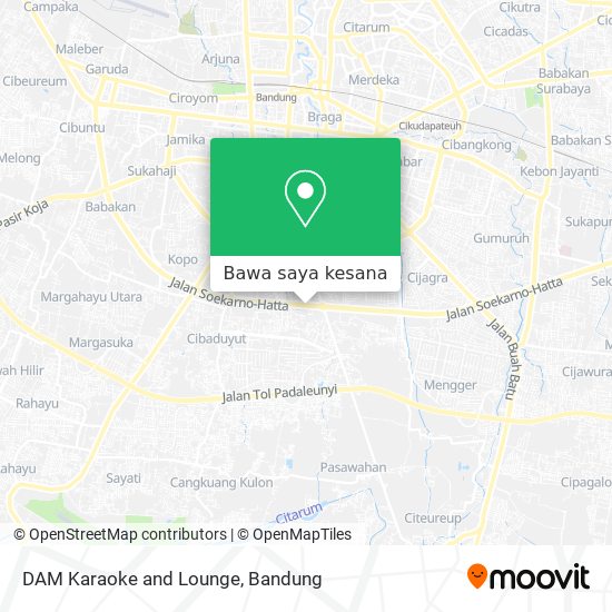 Peta DAM Karaoke and Lounge