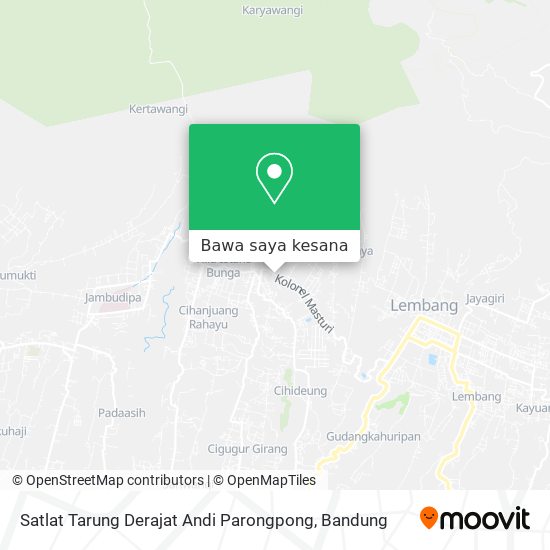 Peta Satlat Tarung Derajat Andi Parongpong