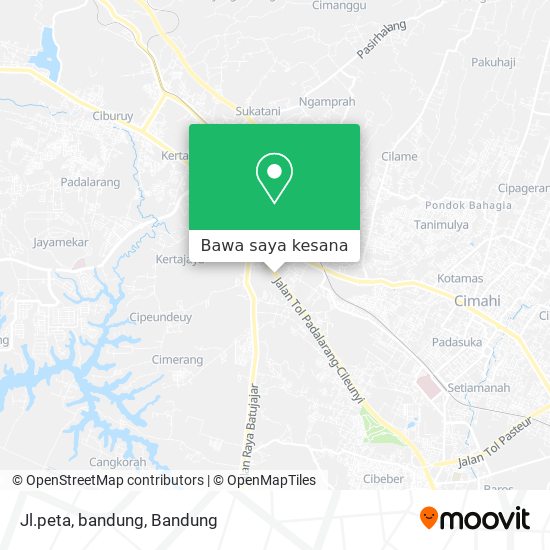 Peta Jl.peta, bandung