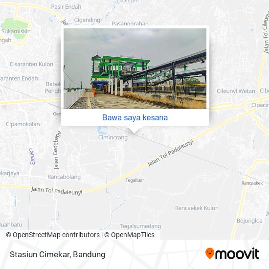 Cara Ke Stasiun Cimekar Di Bandung Menggunakan Bis Atau Kereta?